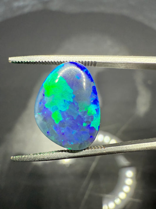 4.5CT NATURAL SOLID BLACK OPAL