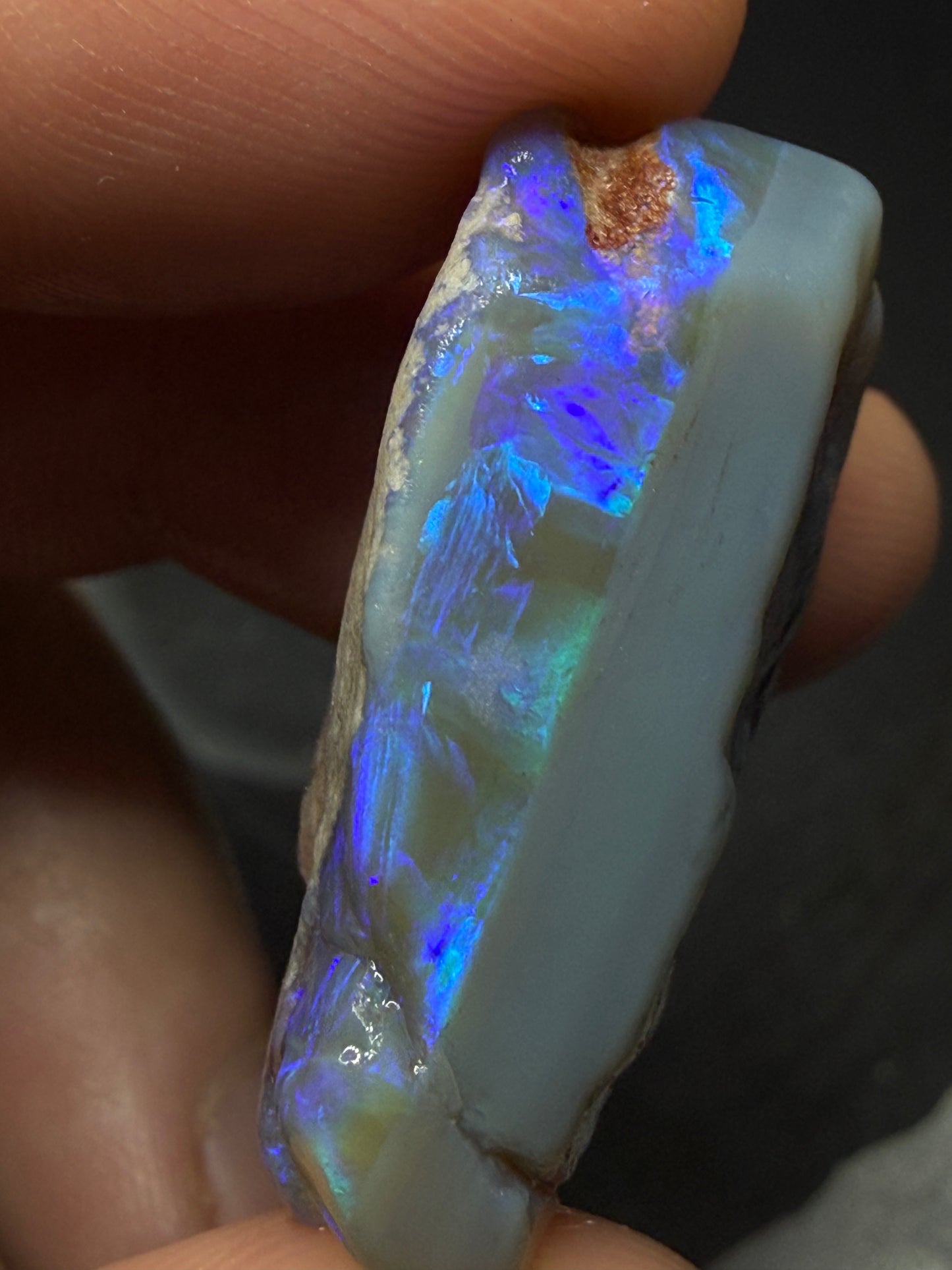45.80ct Grey Opal Rough Seam