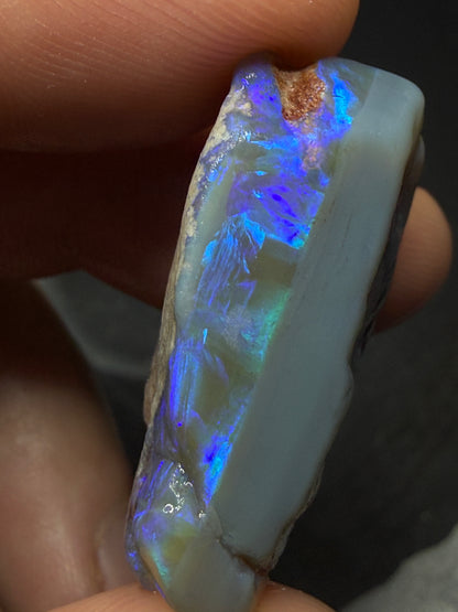 45.80ct Grey Opal Rough Seam