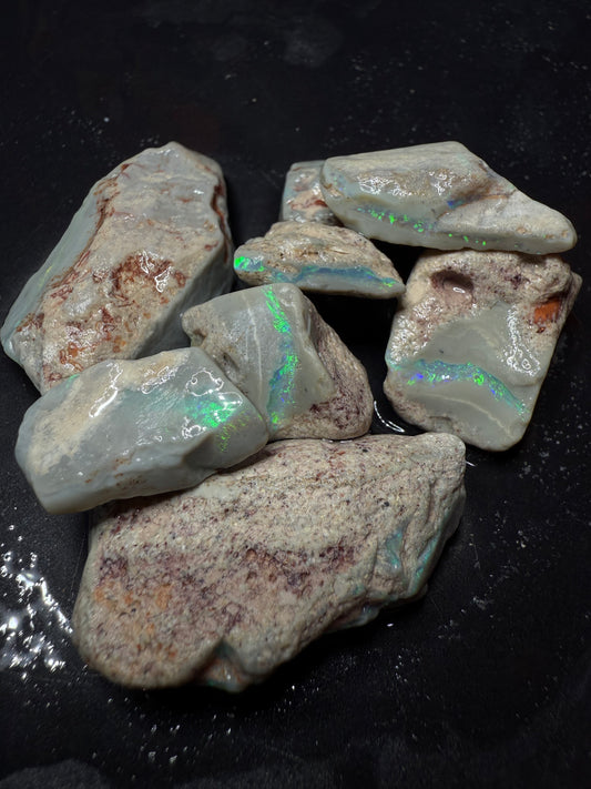 138.58ct Gray Opal Rough Seam